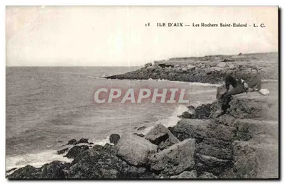 Ilha d'Aix — Os Rochos Saint-Eulard — L. C.