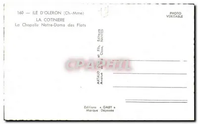Gaby — A Capela Nossa Senhora dos Flocos — Éditions Gaby — Verso