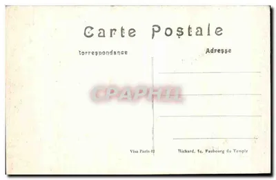 Pozycja artylerii przeciwko Taubes lub Zeppelins w regionie Nancy — A.R. — nr 364 — Rewers