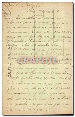 Pons (Charente-Inférieure) — O Donjon (século XII), Mon. hist. - A Peça d'Água — Guillier Frères, editor, Libourne — Verso