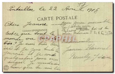 Royan-Pont-Hillac (Côte d'Argent) - Ogólny widok plaży — BR - 4244 — Rewers