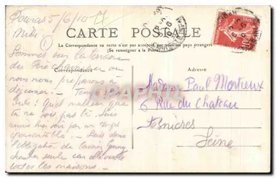 Fouras-les-Bains — Werbe-Postkarte — C.C. Verlag — Rückseite
