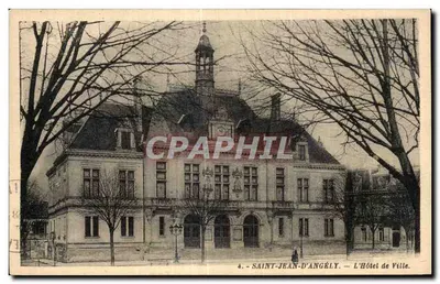 Saint-Jean-d'Angély — O Hotel de Ville — G. Arnaud, editor, n°4