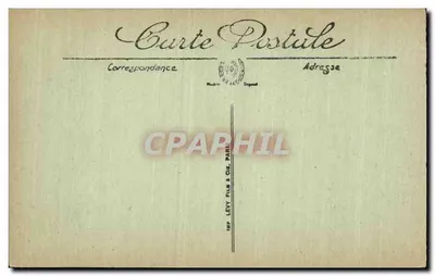 Fort de Douaumont — A Entrada — editor LL, n° 548 — Verso