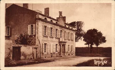 A casa onde Napoleão I passou seus três dias na Ilha d'Aix — 12-15 de julho de 1815 — RamunTche
