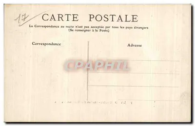La Rochelle - Estação dos Barcos das Ilhas — editor não visível, número de série 7 — Verso