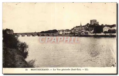 Montrichard — Vista geral (Sudeste) — LL. — n°35