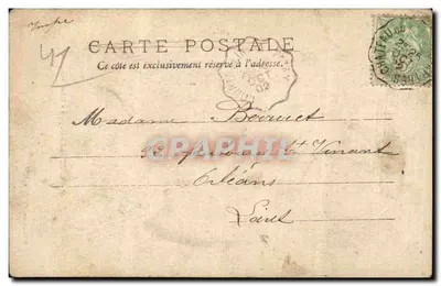 Mondoubleau — Porta Vendôme — G. Cogneau, Ph. Edit — Verso