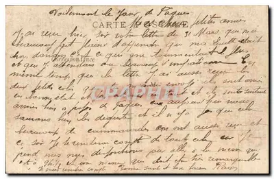 Een halt van Algerijnse Tirailleurs — Oorlog 1914-15 — H B — Achterkant