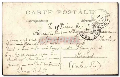 Types van Indiase Lanciers — De Europese Oorlog 1914 — Uitgever Parijs — Achterkant