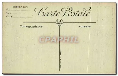 Arc de Triomphe — Zeremonie vom 11. November 1920 — Mgr Roland-Gosselin — LL n°41 — Rückseite