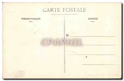 Gerbéviller-la-Martyre — A capela do castelo e suas dependências em ruínas — Lundville-Photo, Pl. de l'Église — Verso