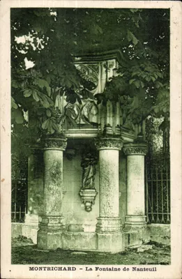Montrichard - A Fonte de Nanteuil — editor Héraud, número de série não visível
