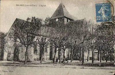 Salbris (Loir-et-Cher) - A Igreja — editor Thibeuau