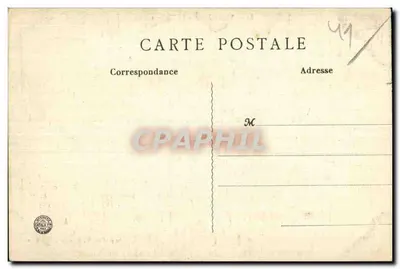 Vendôme — Teatr — Wyd. Pap. H. Chartier, Vendôme — Rewers