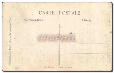 Ramskapelle (Bélgica) — A Igreja e o Cemitério profanados pelos Alemães — L. C. H. Paris, n° 209 — Verso
