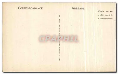 De Visie van Jeanne d'Arc — Muurverf van het Pantheon — J.-E. LENEPEVU — n° 533 — Achterkant