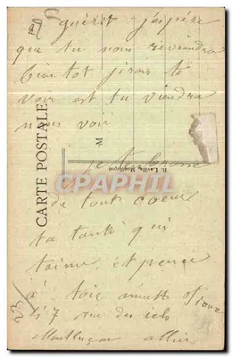 Boussac — Widok na Małą Creuse — B. L. Montilhagon — Rewers
