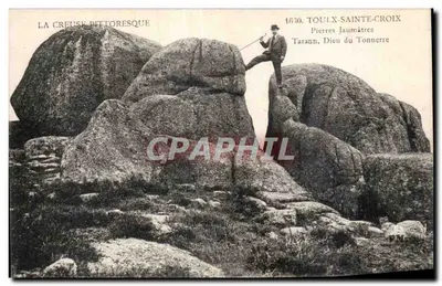 ला क्रूज़ पिट्टोरेस्क — टूल्स-सेंट-क्रॉइक के चट्टानें, जियूमेट्र चट्टानें — प्रकाशक टूल्स-सेंट-क्रॉइक, संख्या 1630