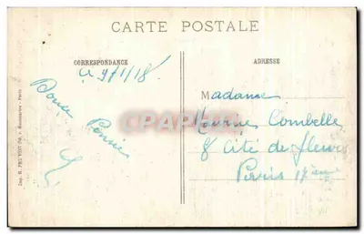 Nieuport (Bélgica) — Detalles de destrucción después del paso de los alemanes — Visé París 263 — Reverso