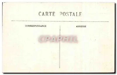 La Ferté-sous-Jouarre — A Vista do Castelo de Condeau Após o Bombardamento de Varennes — 17e Série, n° 142 — Edição Histórica da Antiga Fotografia Provost, 18, rue Lafayette, Toulouse — Verso