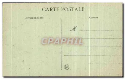 Bouchavesnes (Somme) — Die Ruinen der Kirche — L. G. H. Vise Paris, Nr. 593 — Rückseite