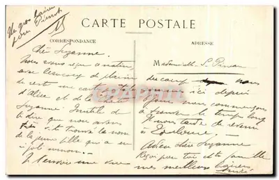 Camp van Bouconne — Uitzicht op het kamp en het Eetlokaal van de Officieren — Uitgave Hérété — Achterkant