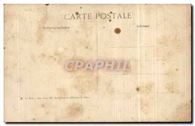 Plateau d'Etrepilly nas proximidades do cemitério — Carregamento com baioneta — E.D.P. — Verso