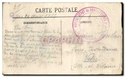 Dijon — Het Rond-Point van de Allées — Selecta n°132 — Achterkant