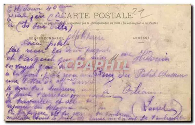 IS-sur-TILLE - O Muro — Ed. Robichon, em Is-sur-Tille — Verso