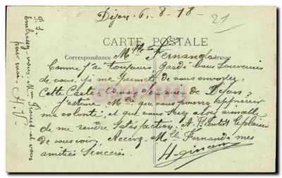 Dom Ambasadorów, ulica Forges — Dijon — nr 33 — Rewers