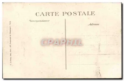 Ambulancjerzy Korpusu Arc w przedzie przed Statuą Jeanne d'Arc w Paryżu — seria 15 — Wydawca K. Le Bihan, Wydawnictwo - Drukarnia - 1872, Bulwar Sébastopol - Paryż — Rewers