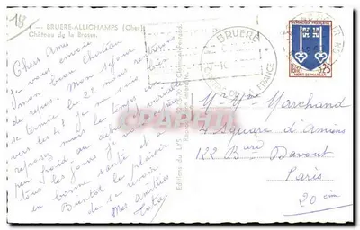 Castelo de La Brosse — Bruère-Allichamps (Cher) — Éditions du LYS — Verso