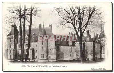 Castelo de Meillant — Fachadas externas — Coleções ND Phot