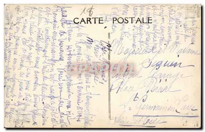 Saint-Éloi-de-Gy (Cher) — La Rongère — Edición Dubout, n°103 — Reverso