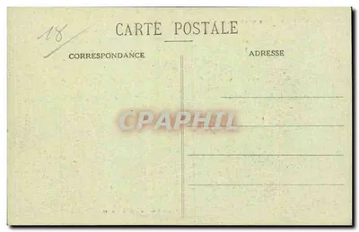 Bourges - Vista panorâmica tirada da Igreja de Nossa Senhora — Edição Nouvelles Géographiques, n°35 — Verso