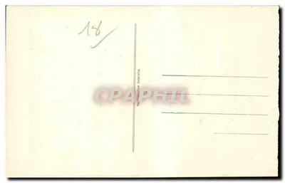 Camp de Avord — Estação meteorológica — Foto Saint-Bonnet — Verso