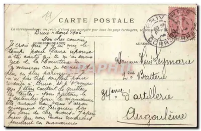 Brive — Il Canale — A. G. Corrèze — Verso