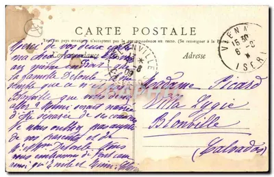 Sítio de Viena por Louis & Carloman — Ano 880 — Edição Blanc, Viena — Verso