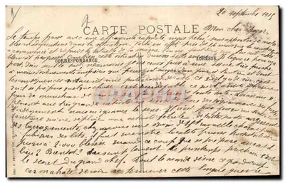 NOTRE-DAME-de-LORETE — Entrada de um abrigo subterrâneo — RÉGION D'ARRAS — J. Courcier, 8 rue Simion-le-Franc, Paris — Verso