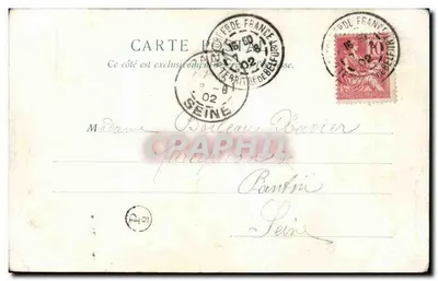 Soldato francese — Cacciatore a piedi — editore Louis Fournier, n° 39 — Verso