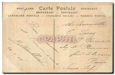 Artilharia de Fortaleza — Escolas de Fogo, Observação do Tiro com o Alcance de Bateria — ND Pbot. — Verso