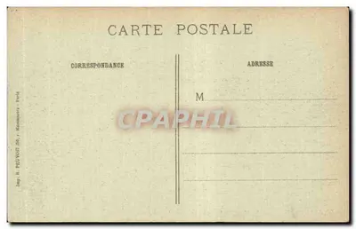 Beuvraignes (Somme) — zniszczenia po bombardowaniach — Visé Paris 371 — Rewers
