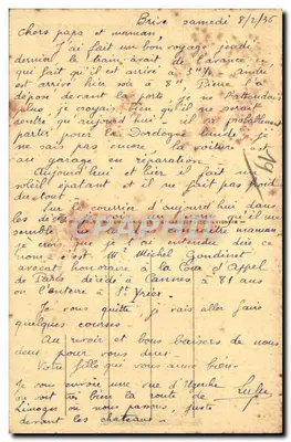 Uzerche — Stare zamki — LL. — Rewers