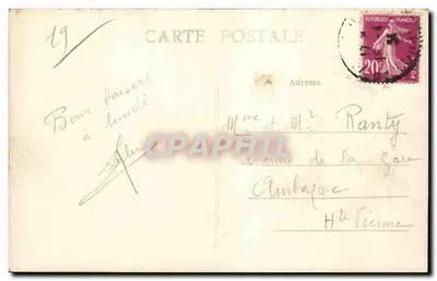 Brive (Corrèze) — Vista geral — editor desconhecido, n° 41 — Verso