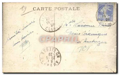 Le Saillant — A Usina Elétrica — A Corrèze Pitoresca — 6. Fototipia Bessot e Guilonie, Brive — Verso