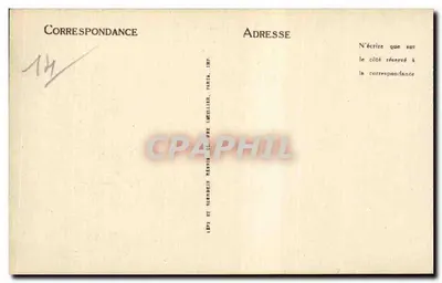 Lisieux — Vecchie Case, via della Pace — LL. N° 118 — Verso