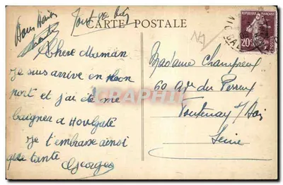 Houlgate - Digue Promenade — Edit. Blot, Librairie - Dives-sur-Mer — Verso