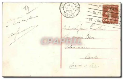 Les Buissonnets - Lisieux — Kartka pocztowa nr 4 — Rewers