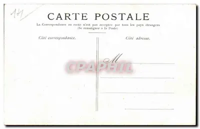 Trouville — Porto con barche e imbarcazione — Editore Roger Goullé, n° 147 — Verso